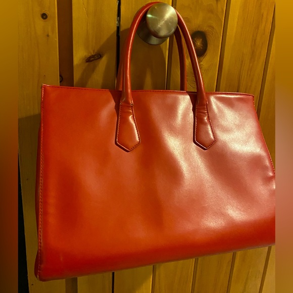 Express Women’s Red Purse with Spacious Sections - Picture 9 of 13
